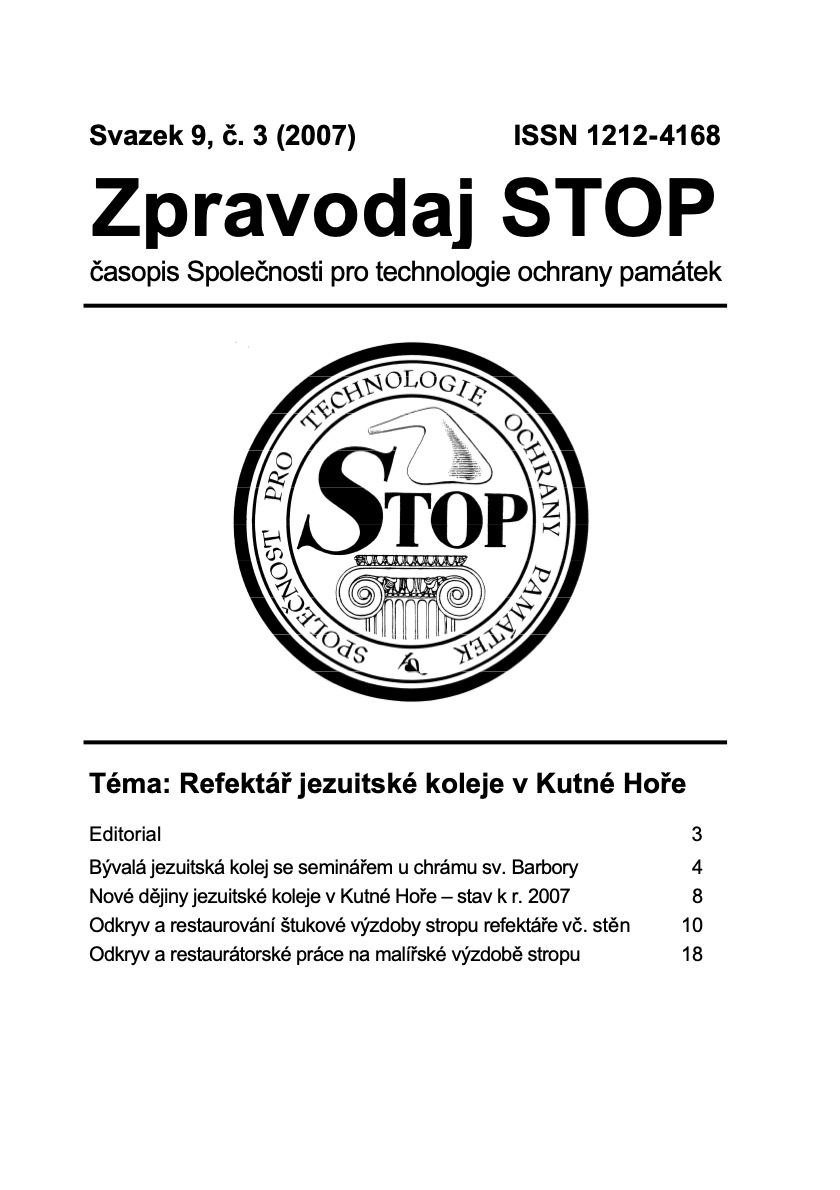 Refektář jezuitské koleje v Kutné Hoře