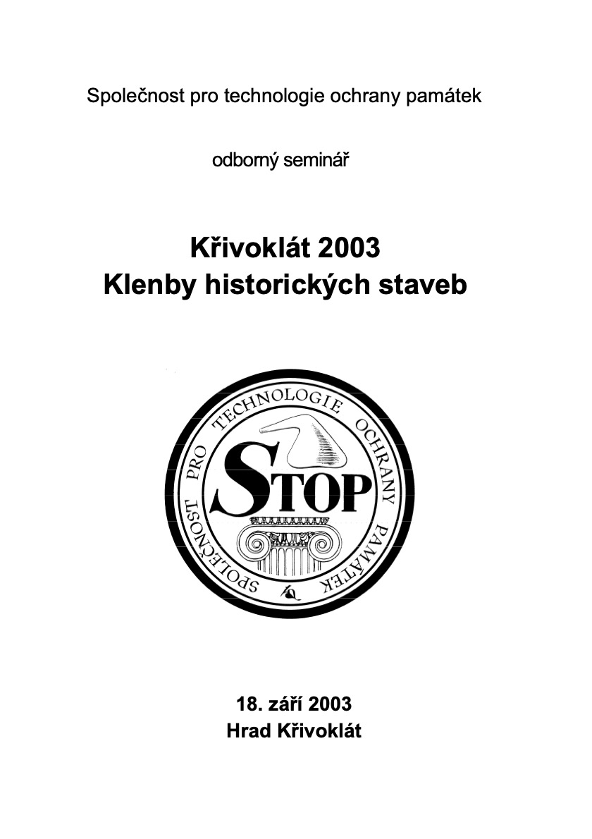 Klenby historických staveb – Křivoklát 2003