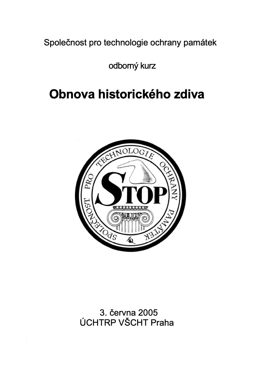 Obnova historického zdiva