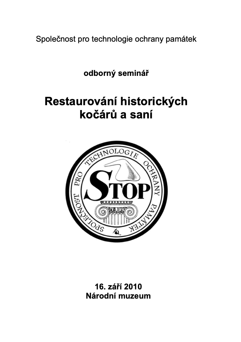 Restaurování historických kočárů a saní
